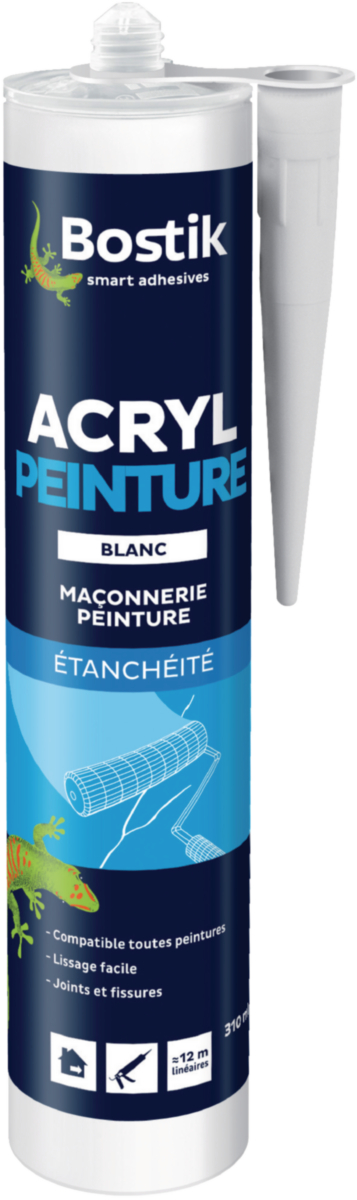 Mastic acrylique Blanc 310ml