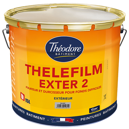Fixateur et durcisseur pour façades THELEFILM EXTER 2 Theodore maison de peinture