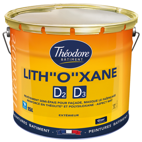 PEINTURE FAÇADE LITHOXANE D2-D3