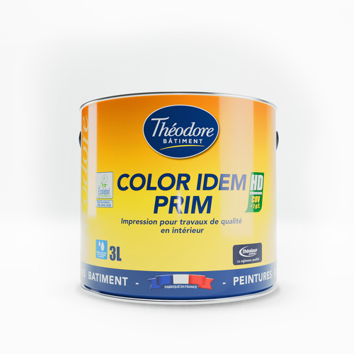 Peinture Primaire Color Idem Prim 15 litres Sous couche mur et boiserie intérieure - Theodore Maison de peinture